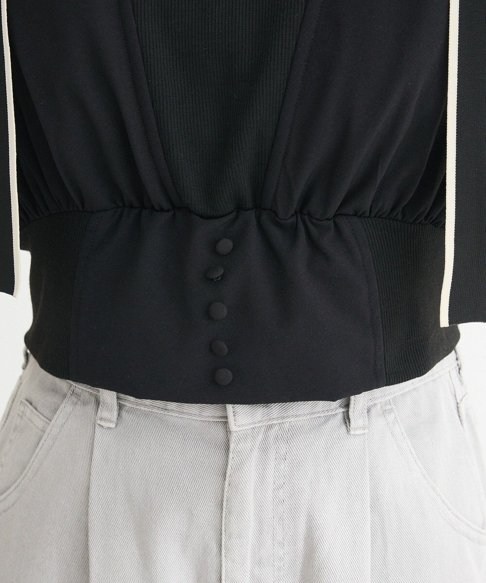 Green Parks ・ｓｗｉｎｇ　ｂｙ　ショルダーリボンノースリーブ 