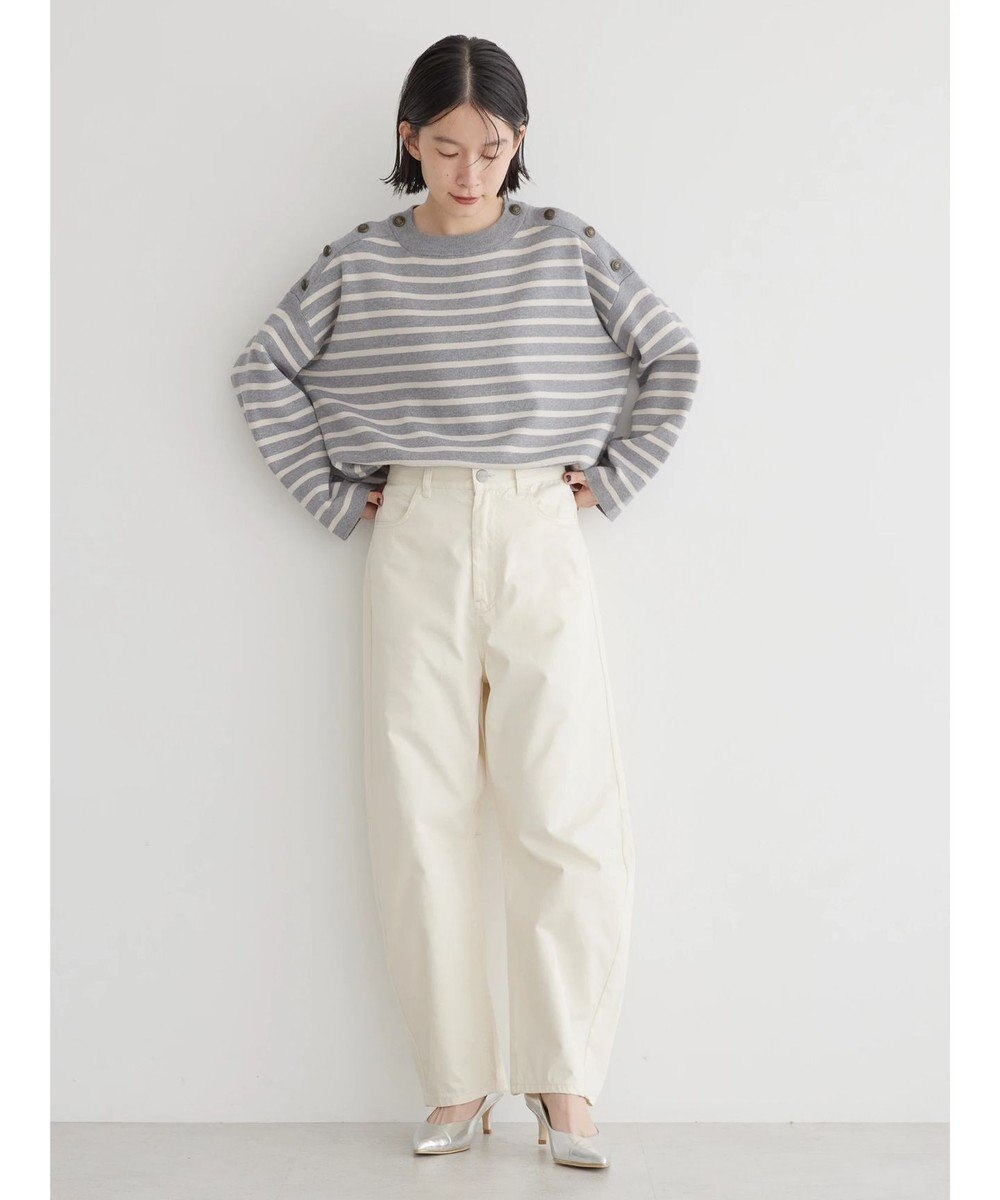 AMERICAN HOLIC バイパチショルダーボタンニットプルオーバー 