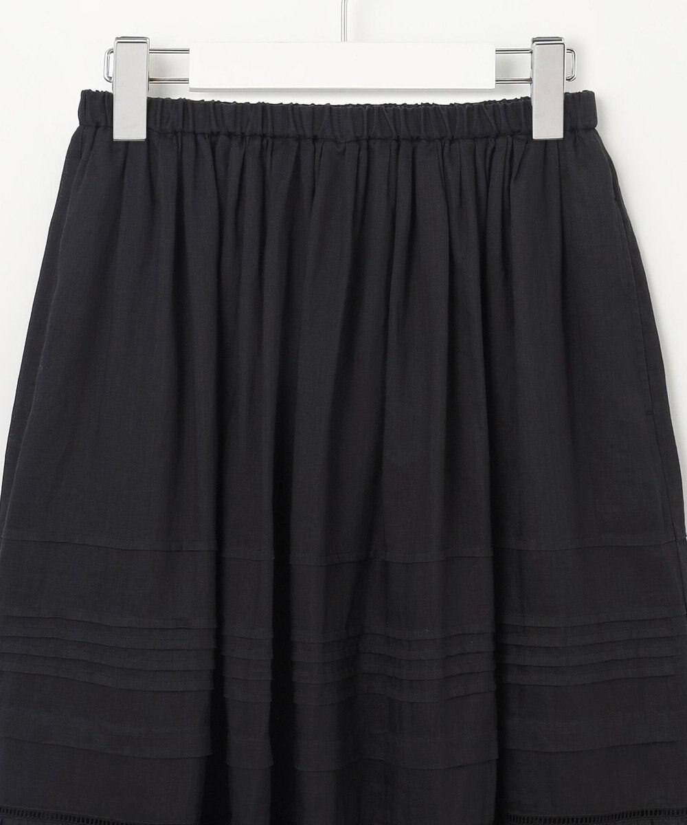 23区 【洗える】ブロドリーダンテル ティアードスカート 