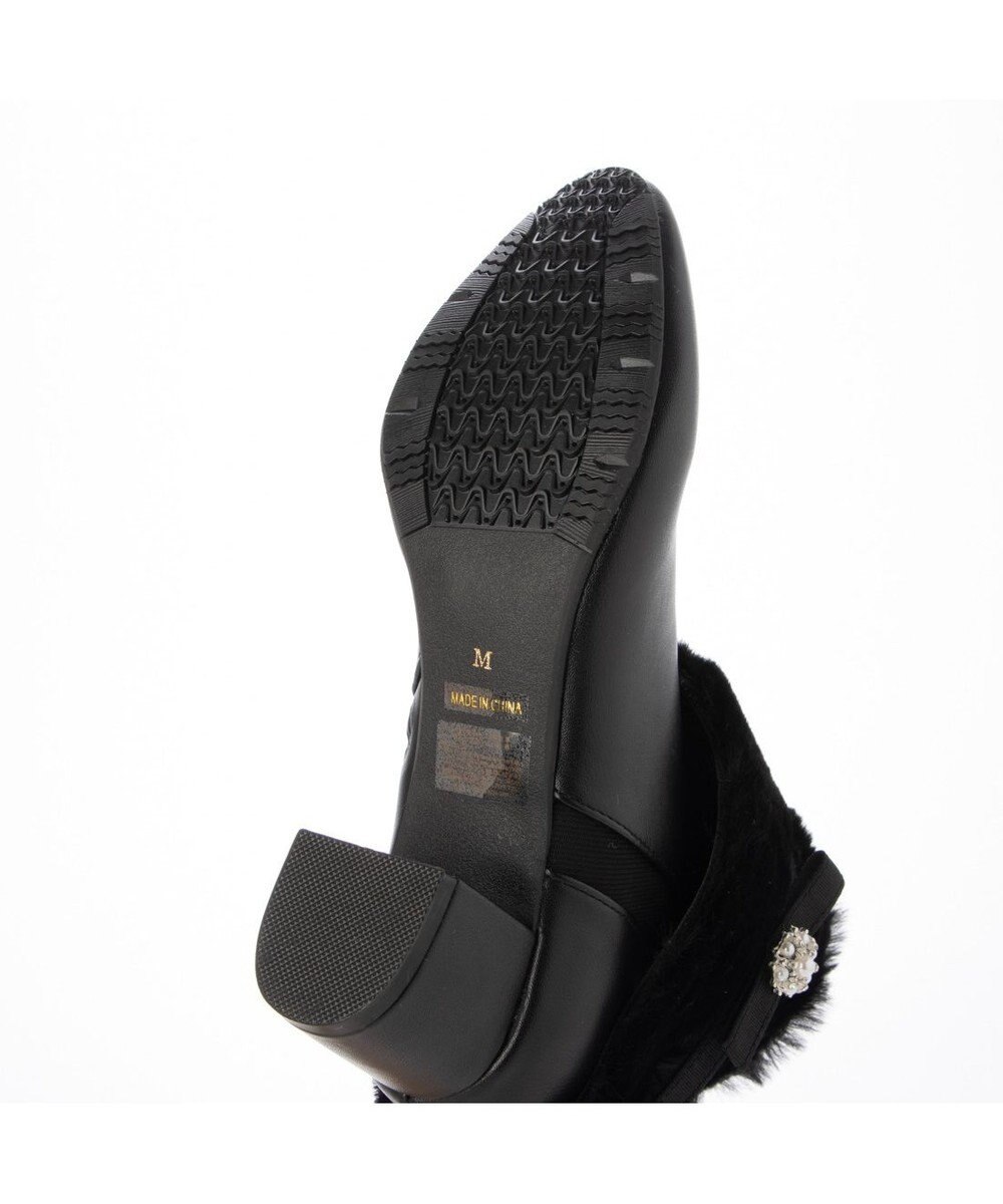 ing <Pitti>4WAYファービジューリボンベルトショートブーツ 