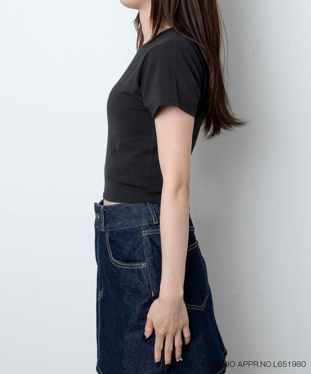 WEGO 【サンリオ】HELLOKITTYコラボラインストーンワンポイントT 