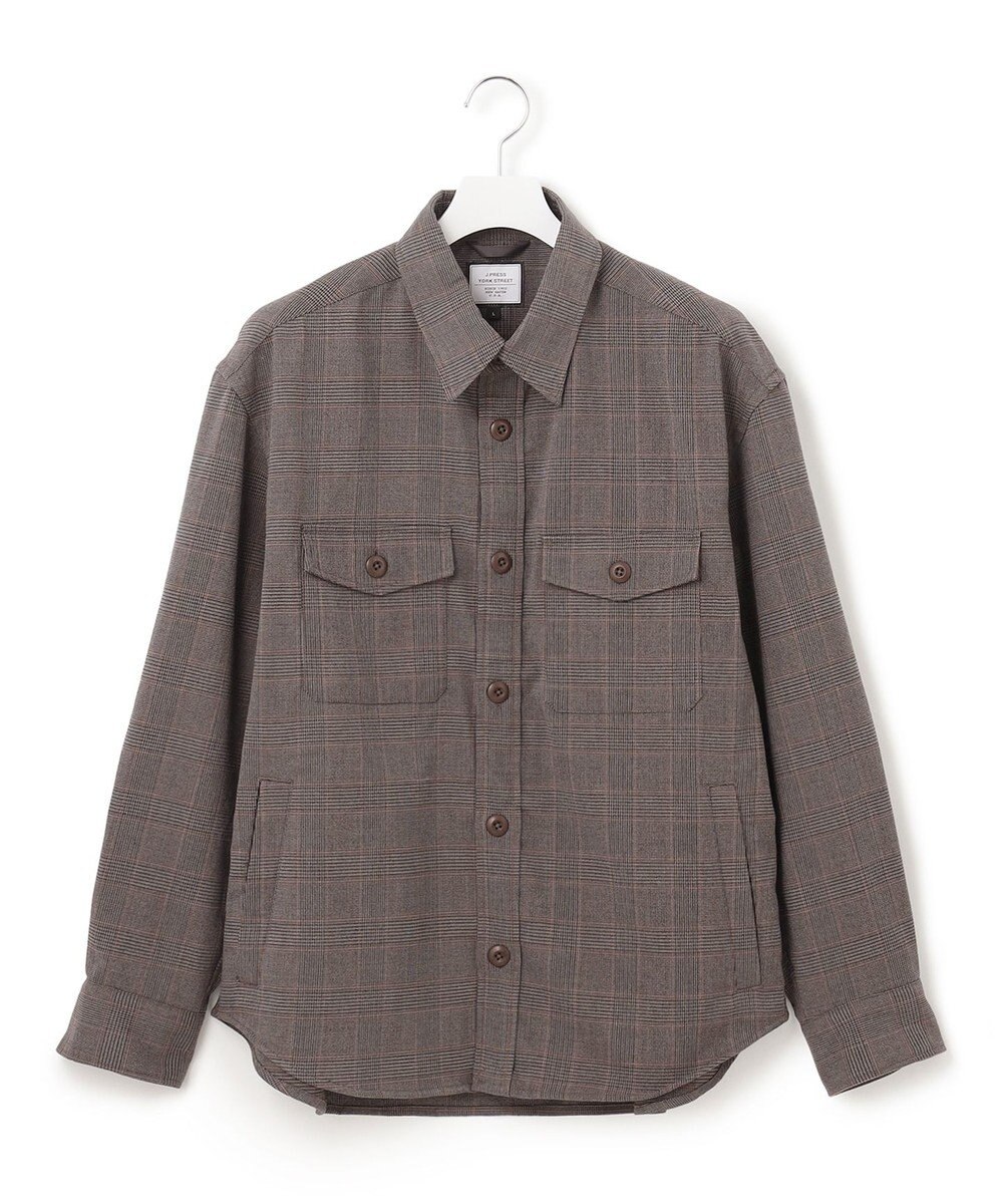 J.PRESS YORK STREET 【UNISEX】チェックCPOジャケット 
