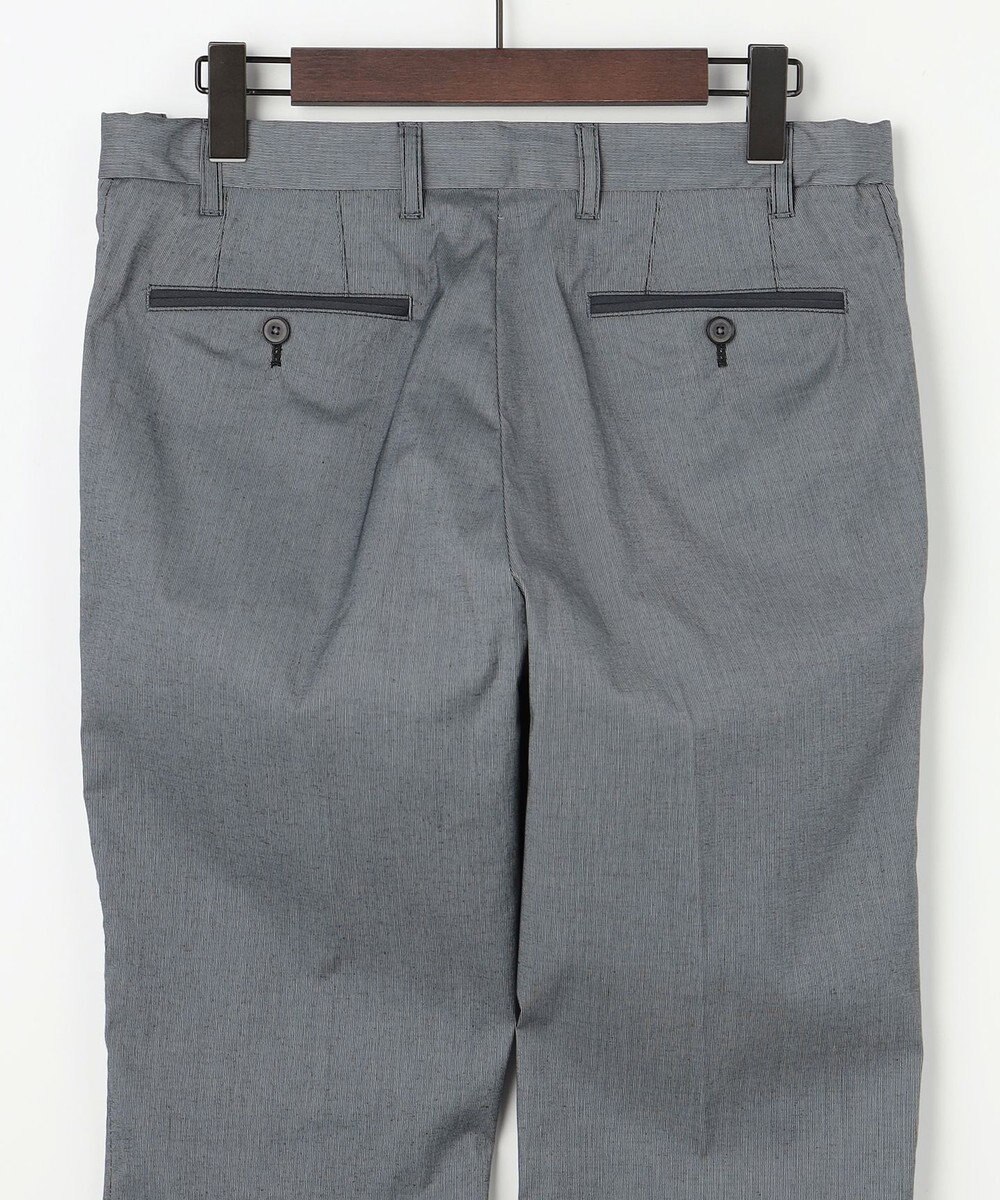 JOSEPH ABBOUD 【キングサイズ・ウエストも伸びる!/ストレッチ/軽量/Eco撥水/オーガニックコットン使用】マイクロピケストレッチ パンツ 