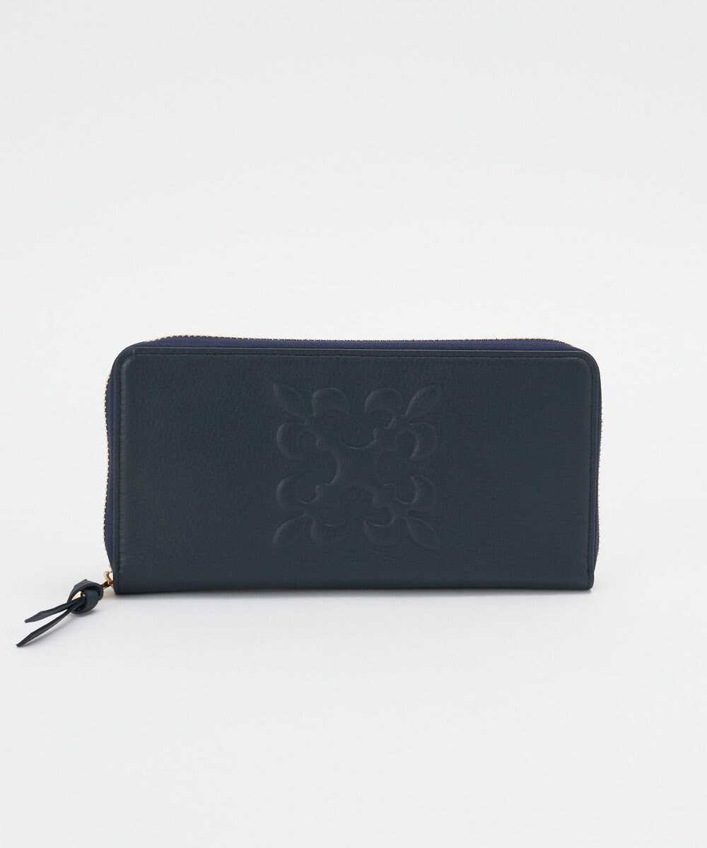 russet エンボスモノグラム多機能ウォレット(SO-448) 