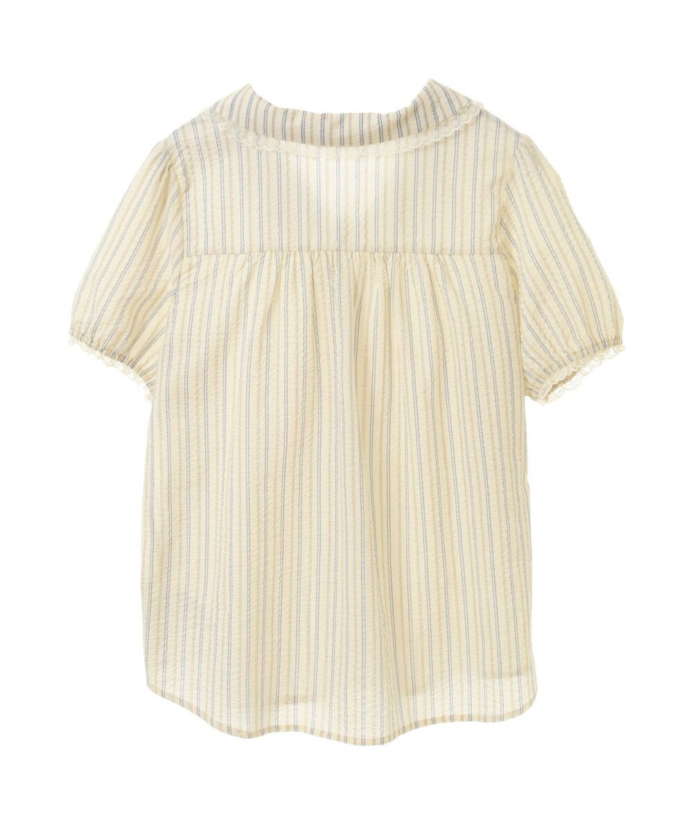 earth music&ecology ミニパフショートスリーブブラウス 