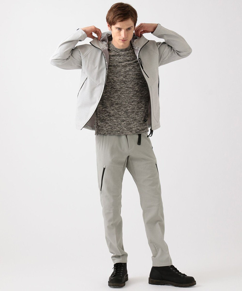 JOSEPH ABBOUD MOUNTAIN クレープドットエアー パンツ 