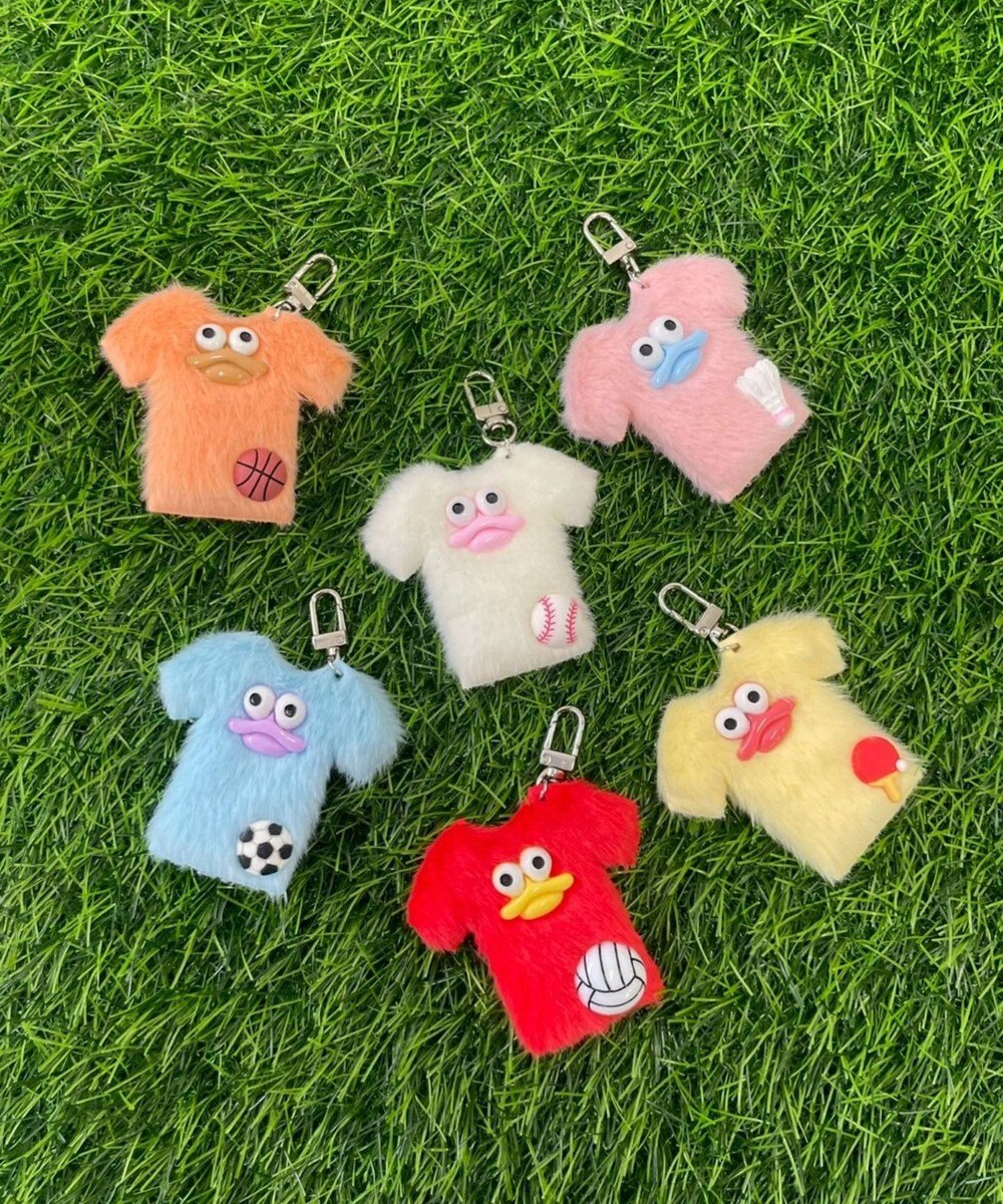 WEGO イケイケスポーツユニフォームモンスターぬいぐるみキーホルダー 