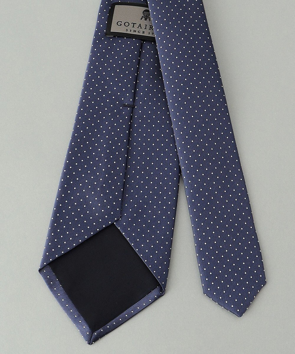 GOTAIRIKU 定番【日本製】シルク ネクタイ_ピンドット 