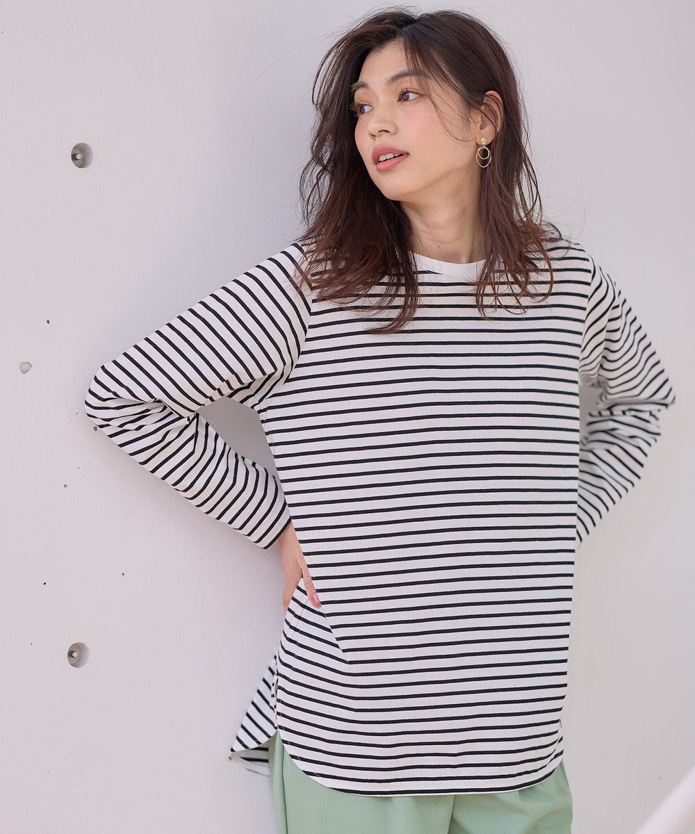 ANY テールロングTシャツ 