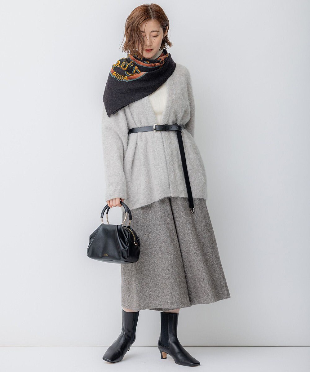 23区 ベルトandビット柄 ストール 