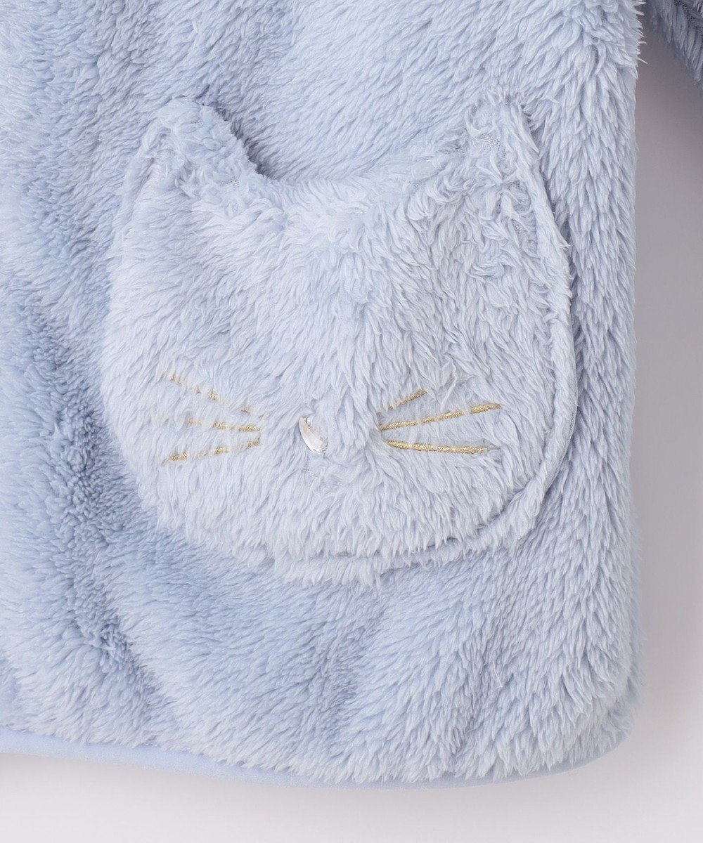 ANY KIDS ネコポケットボアブルゾン 