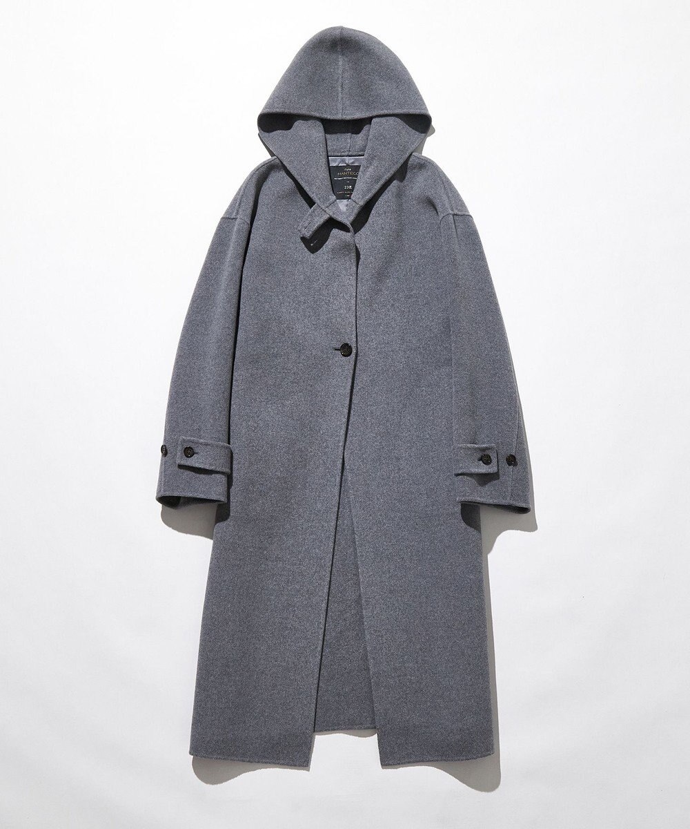 23区 S 【滝沢眞規子さん着用/VERY掲載】MANTECOPureリバー フード ロングコート 