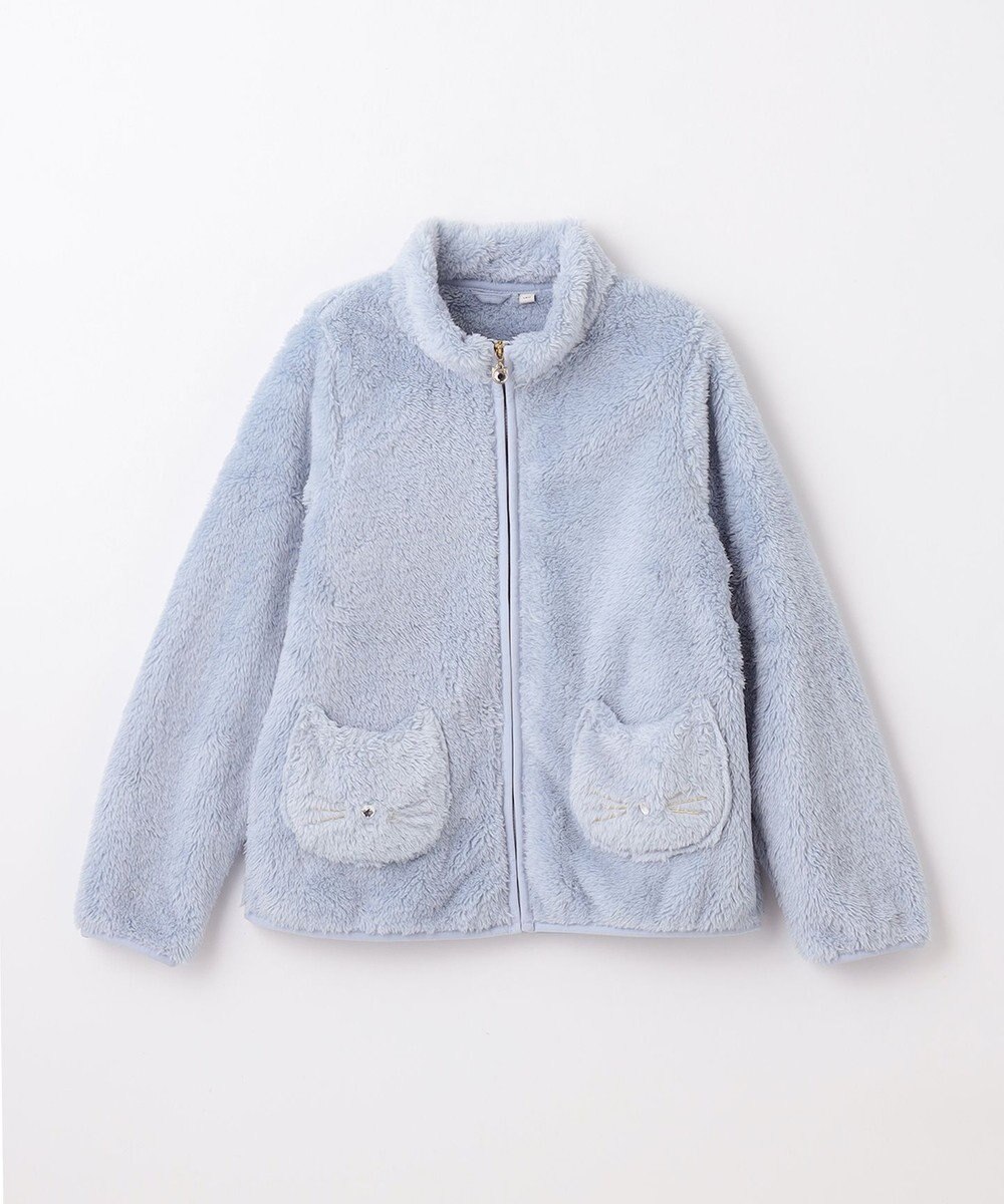 ANY KIDS ネコポケットボアブルゾン 