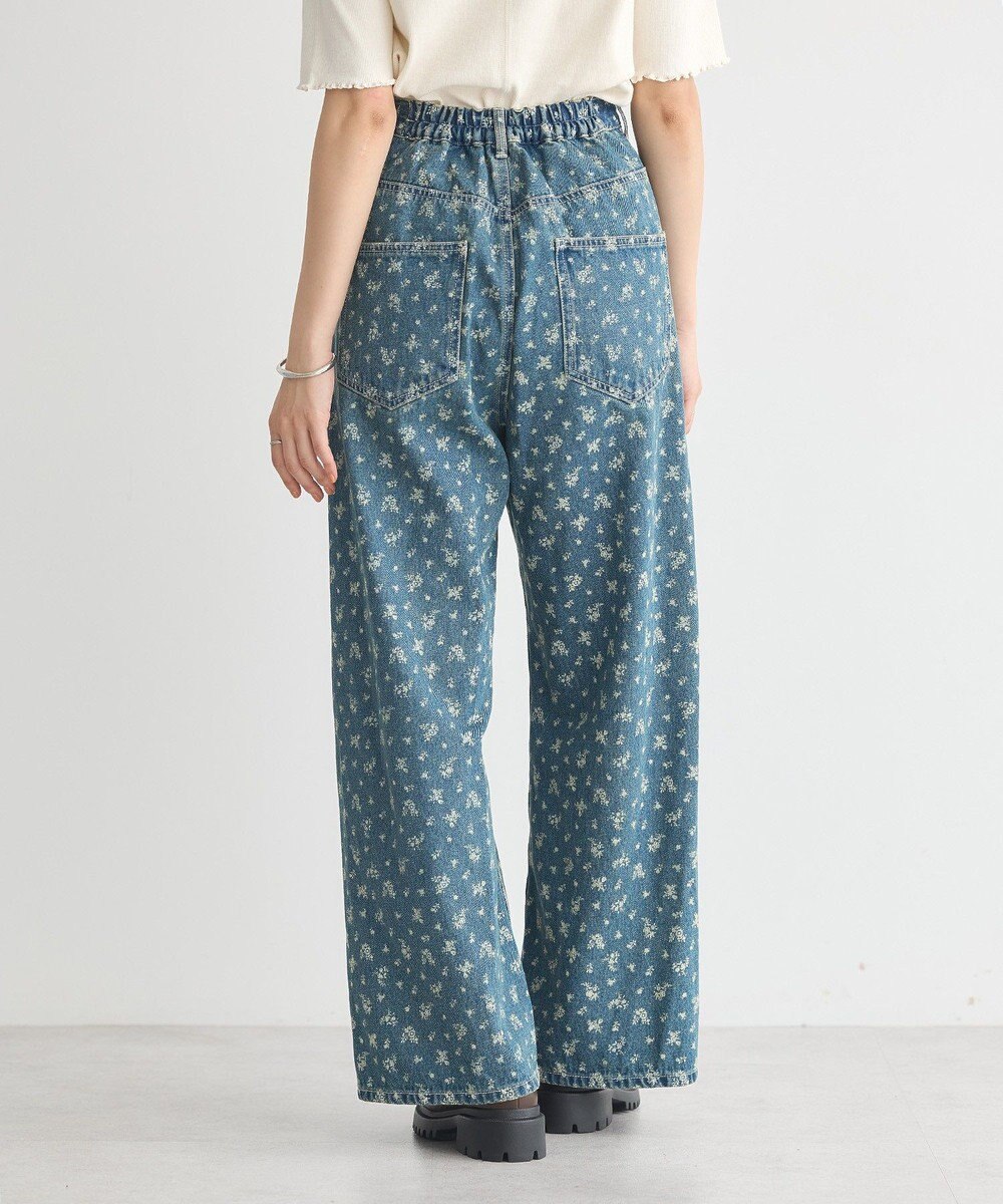 earth music&ecology タックホックデニムパンツ 