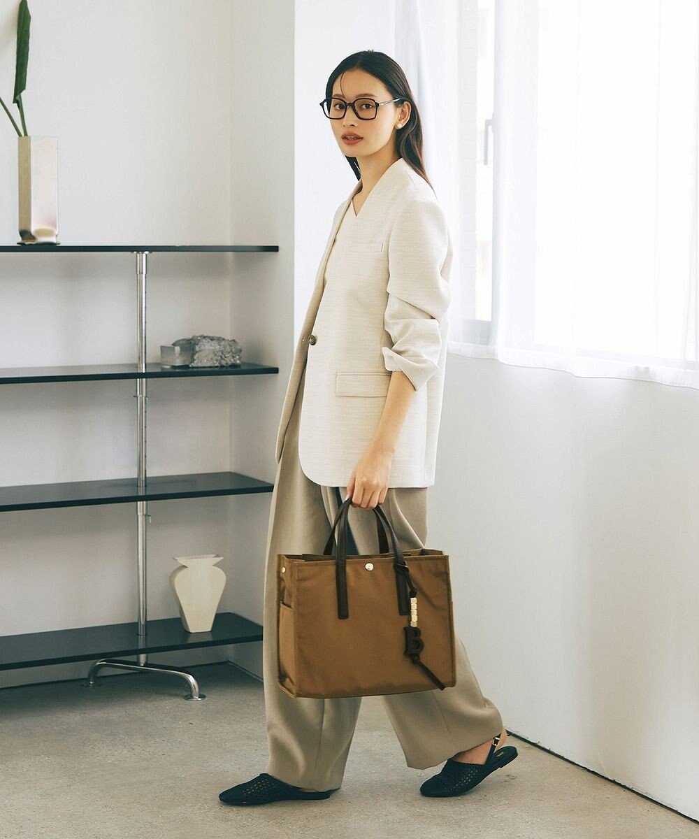 TOPKAPI LEE11月号掲載！【Breath TOPKAPI】撥水 マルチway スクエア A4 トートバッグ / 10ポケット 