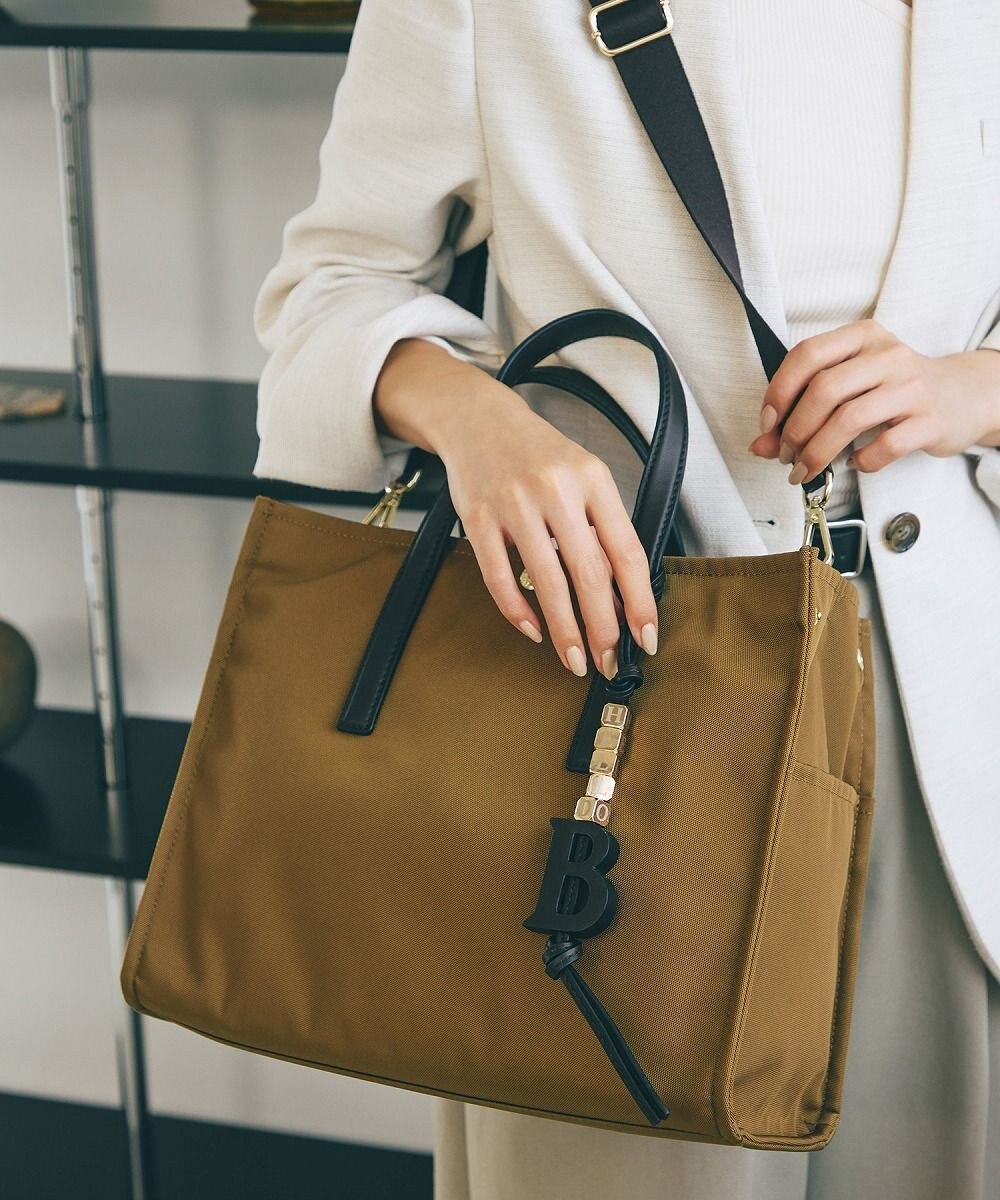 TOPKAPI LEE11月号掲載！【Breath TOPKAPI】撥水 マルチway スクエア A4 トートバッグ / 10ポケット 