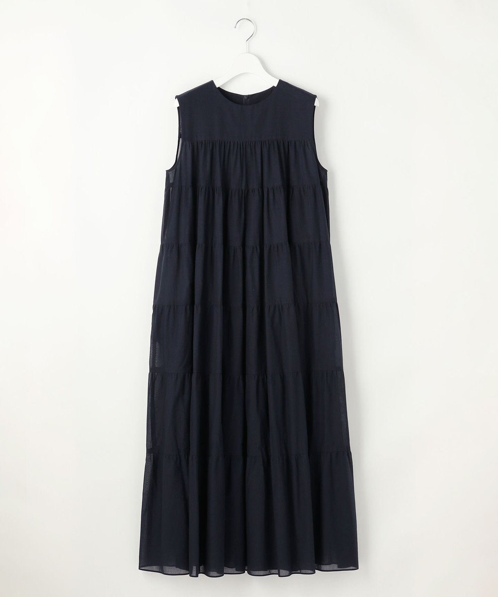 自由区 S コットンティアード ワンピース 