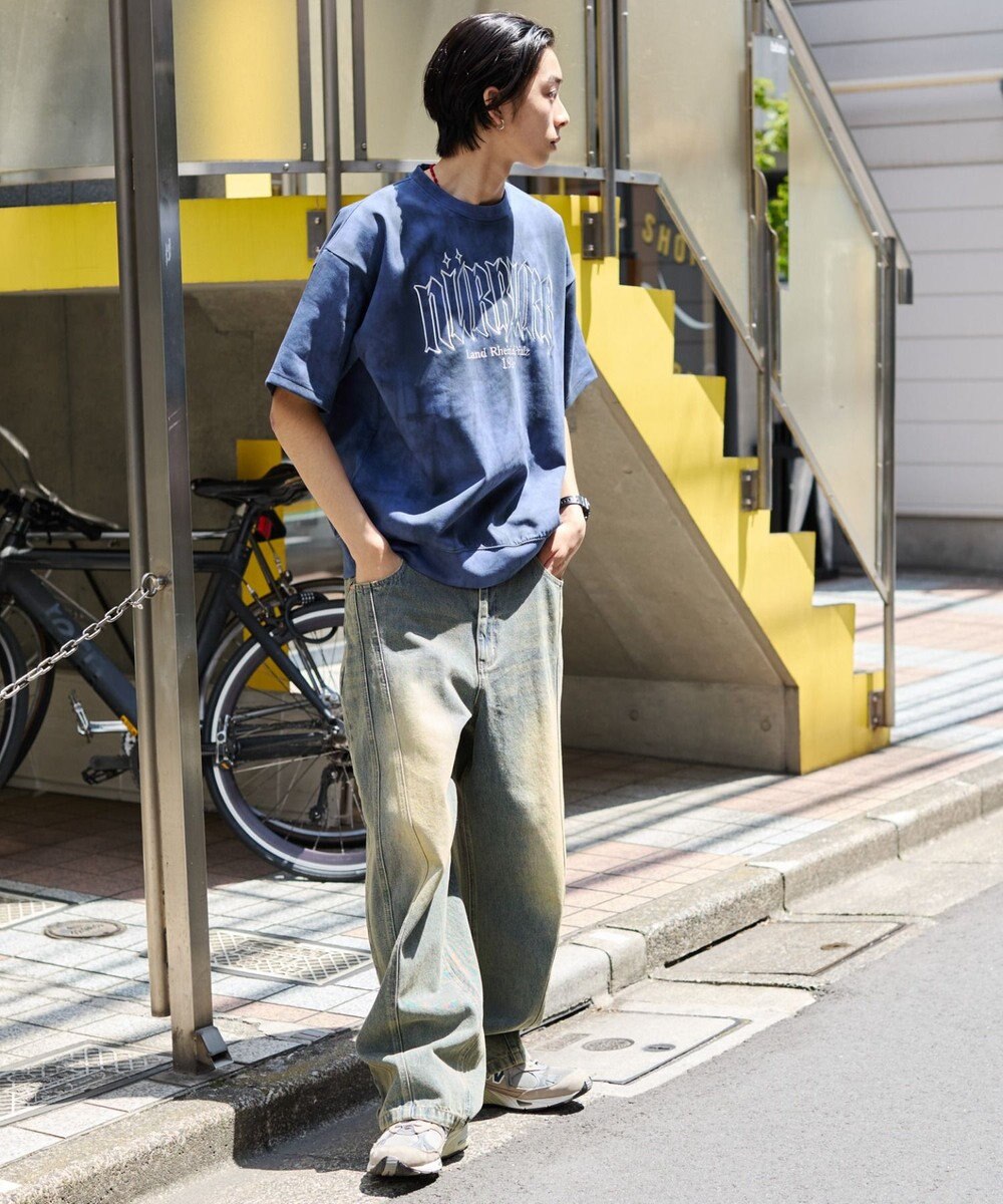 WEGO 【ユニセックス着用ITEM/MLサイズ展開】スノーパターンポンチT（SS） 