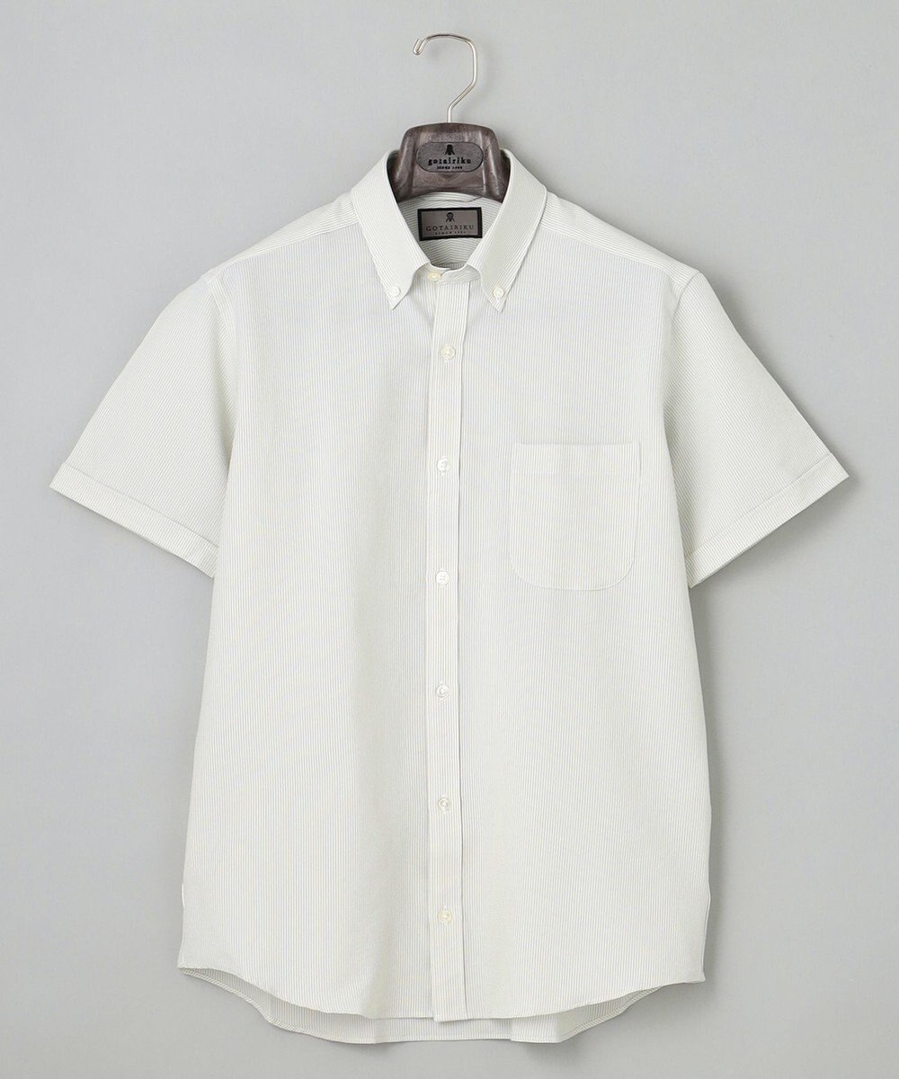 GOTAIRIKU とにかく涼しい/酷暑対応【シワになりにくい/吸水速乾】クールマックスサッカーシャツ 