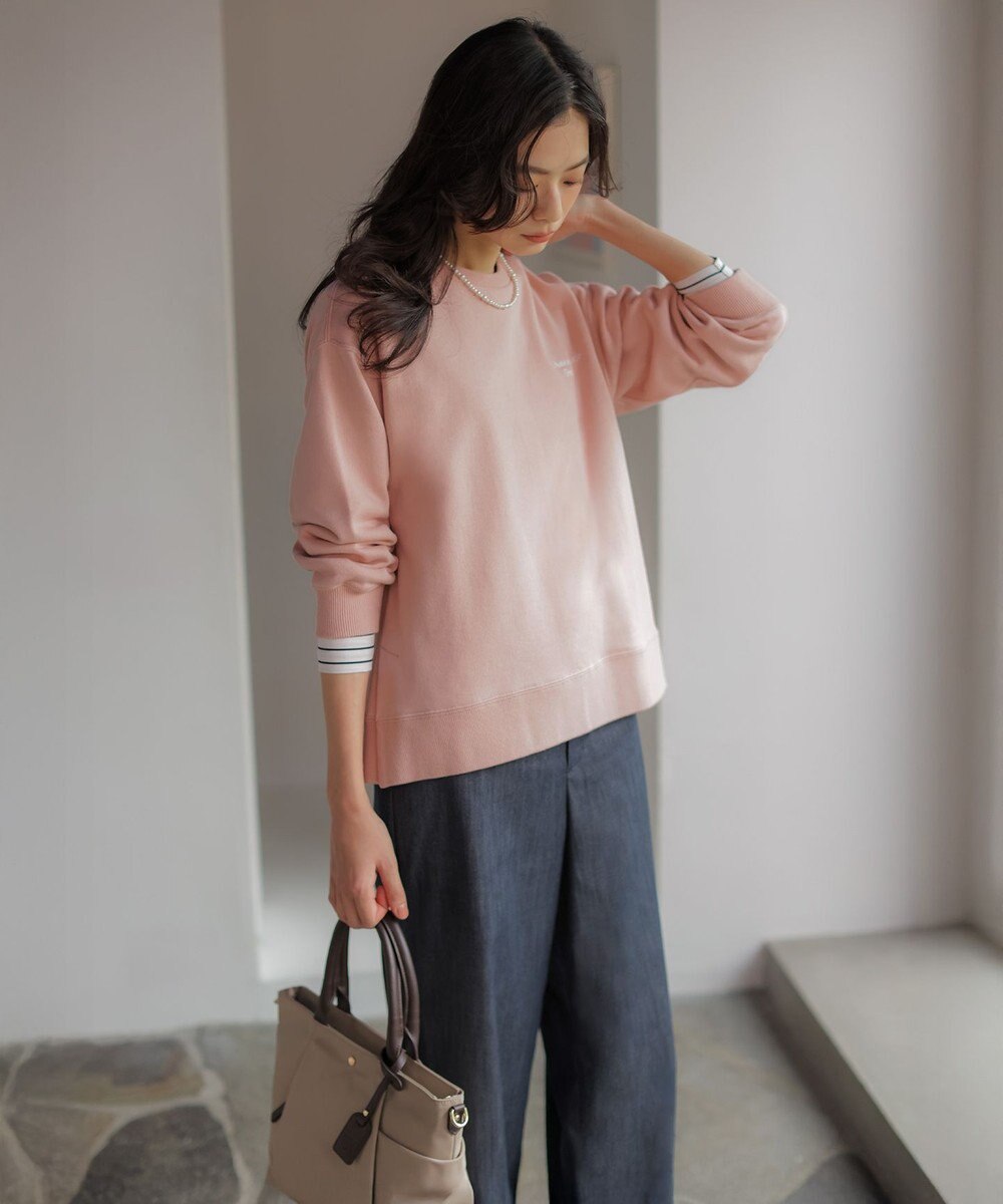J.PRESS LADIES S 【WEB限定】ロゴ裏毛 スウェット 