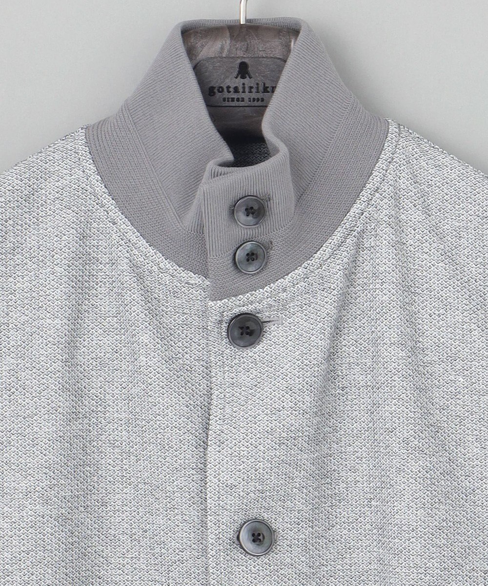 GOTAIRIKU 新作【ストレッチ/洗える/吸水速乾】ノルマンディーリネン A-1ブルゾン 