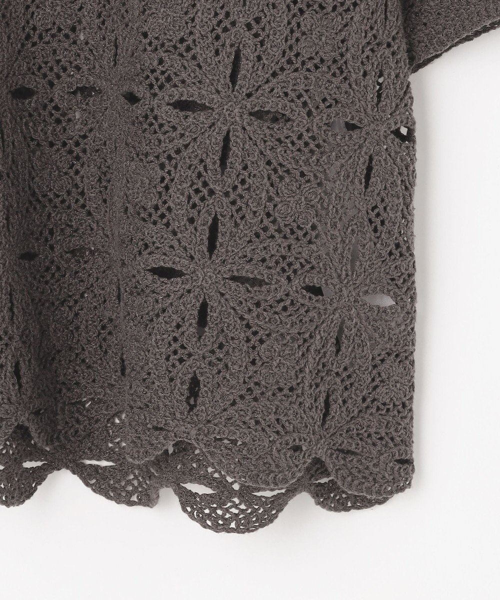 自由区 エンブロイダリー ニット 