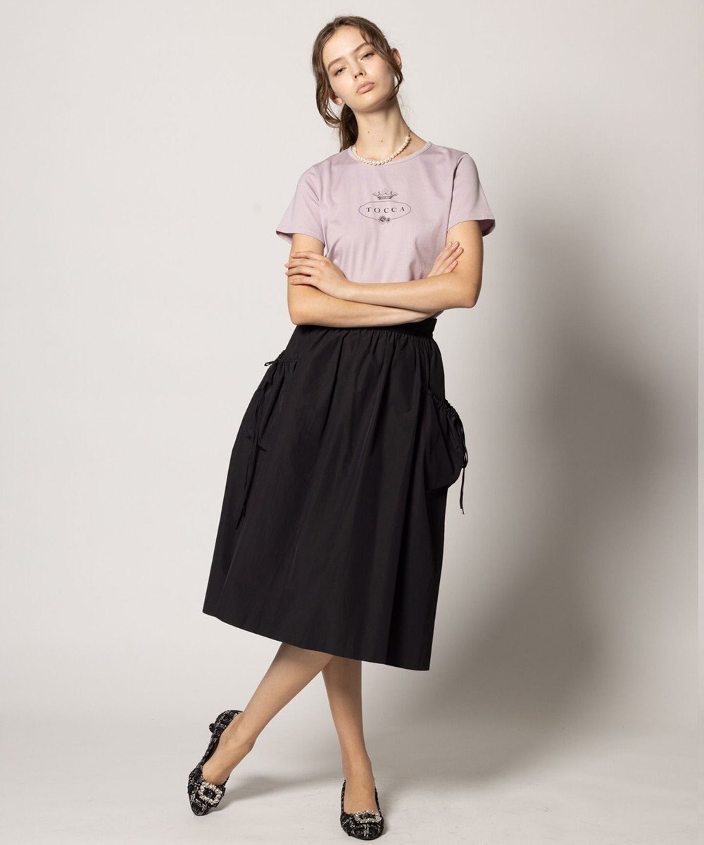 TOCCA 【洗える】TOCCA LOGO TEE Tシャツ 