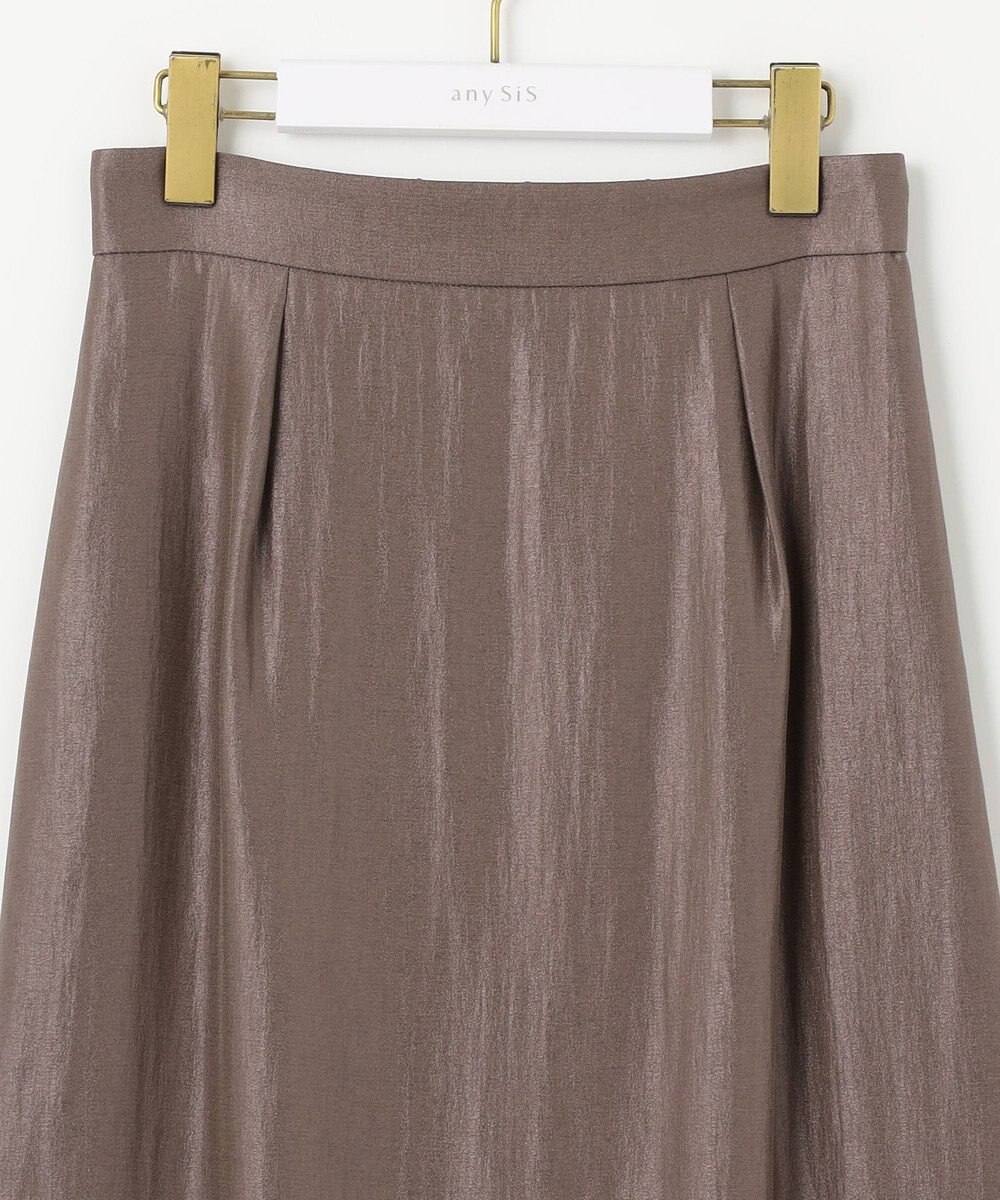 ANY SIS 【洗える】ソフトグリッターペンシル スカート 