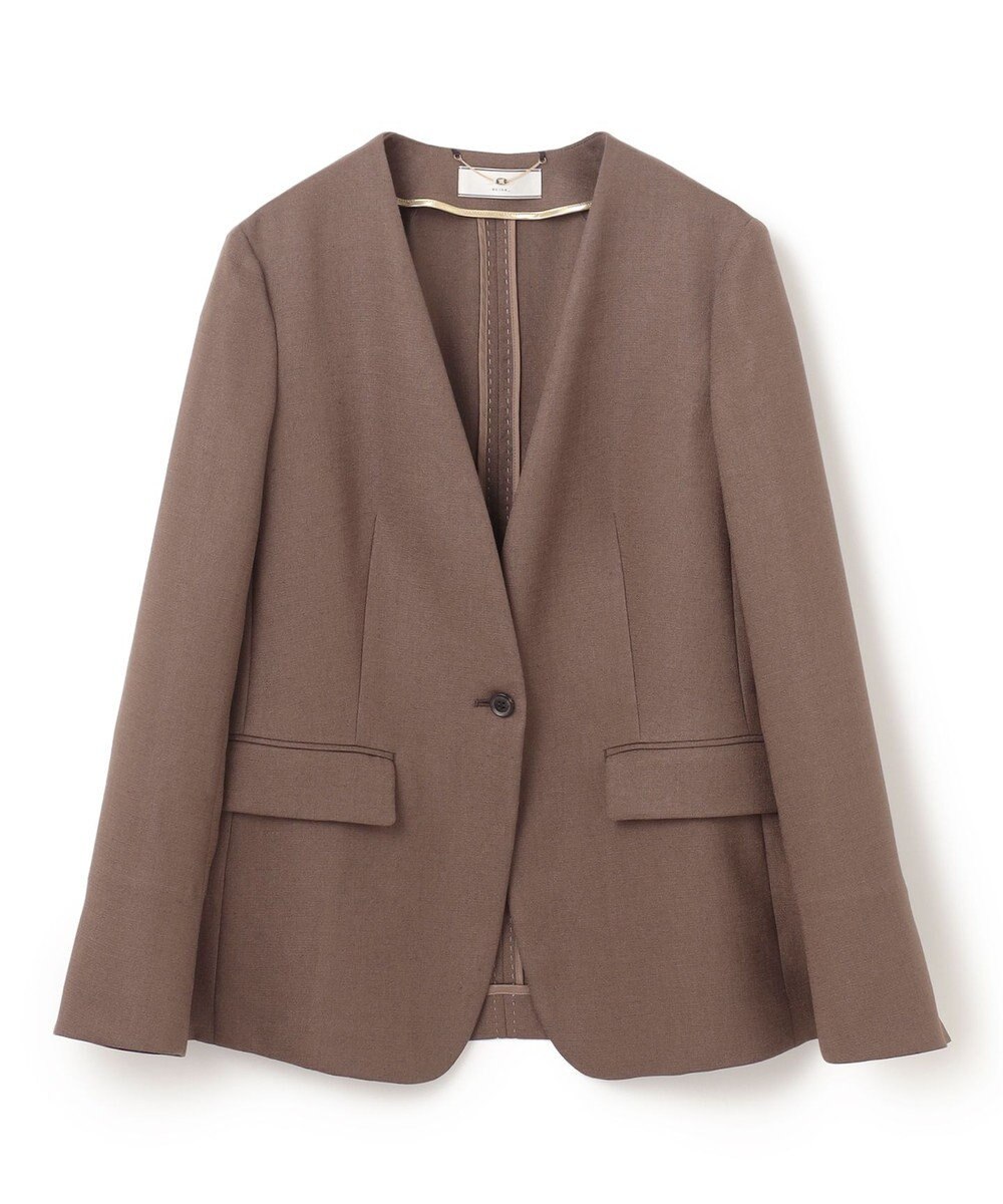 BEIGE， CAROLE / ノーカラージャケット 