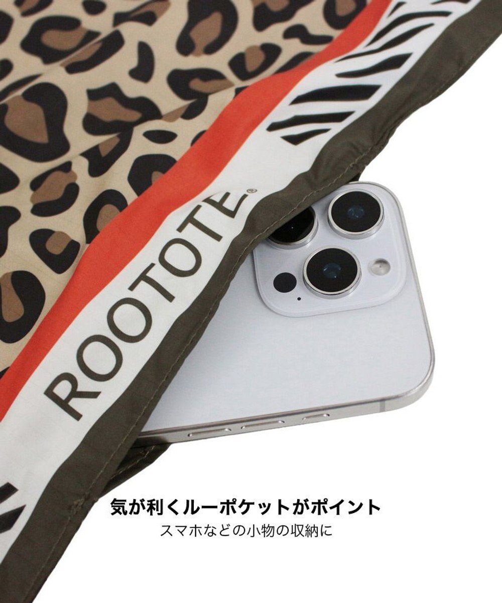 ROOTOTE 3664【エコバッグになるチャームトート】LT.トール.スカーフ-A 