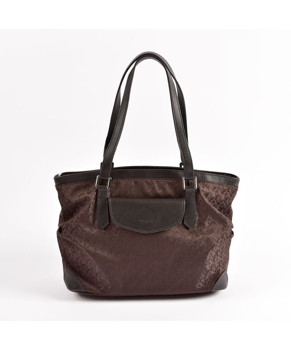 Y'SACCS モノグラム×カウレザー　２ＷＡＹミニトート 