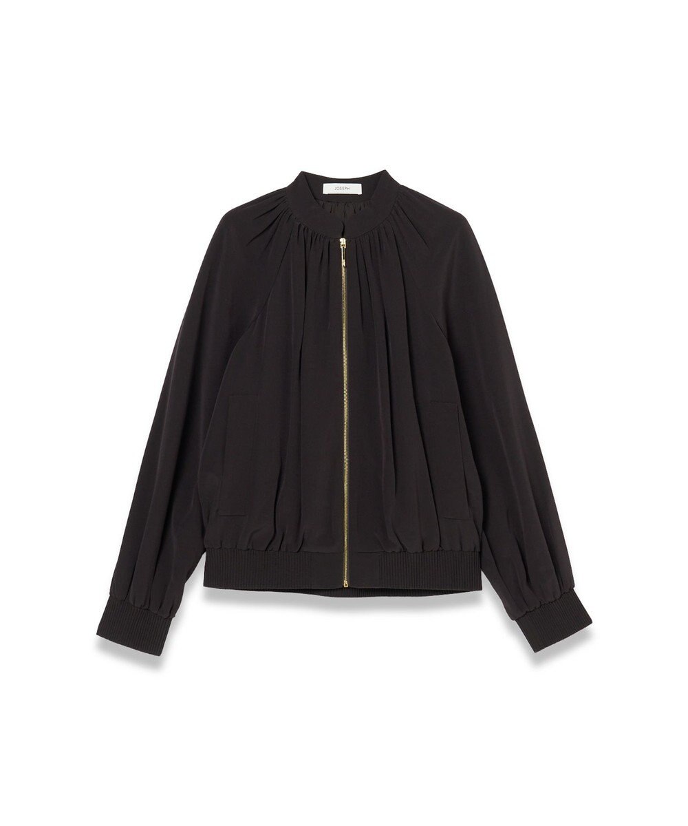 JOSEPH サテンツイル　ジャケット 