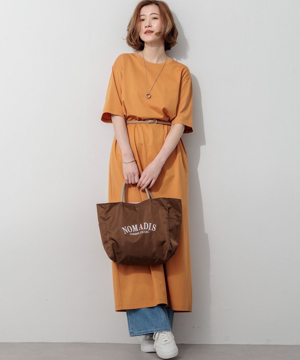 23区 【SLOW/一部店舗限定】ヴィンテージライクジャージー T ワンピース 