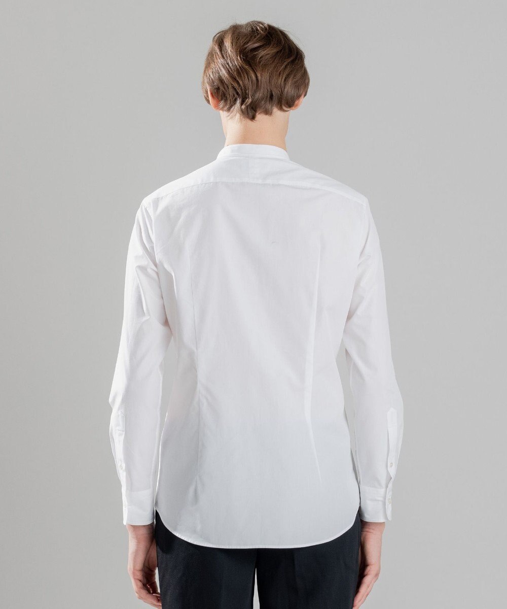 JOSEPH HOMME アートワークシャツ　バンドカラー 