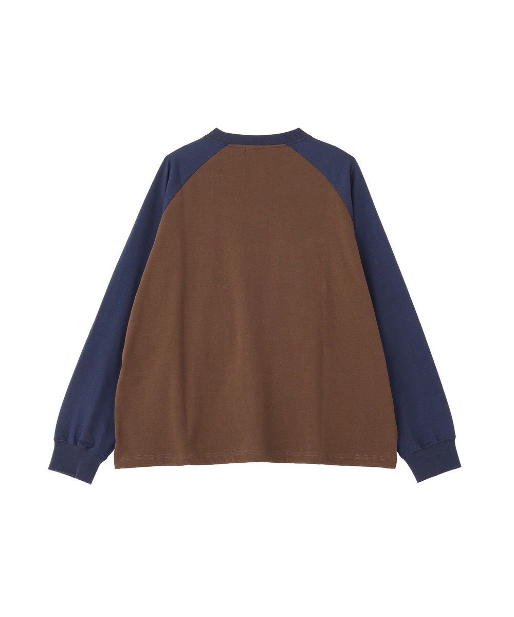 CRAFT STANDARD BOUTIQUE ワンポイント刺繍ラグランロンＴ 