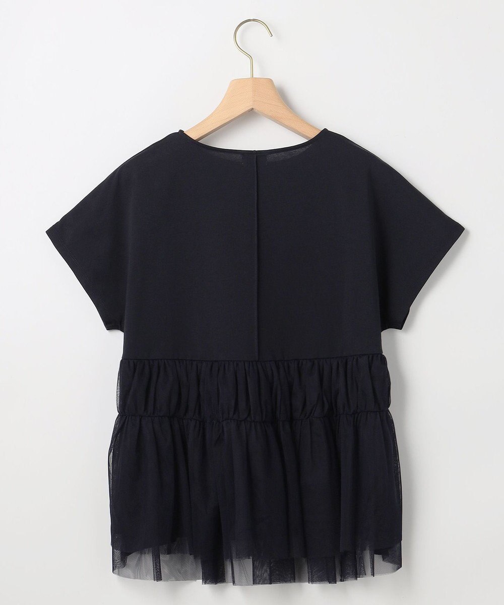 組曲 【先行予約】GIZAコットンチュールコンビ カットソー 