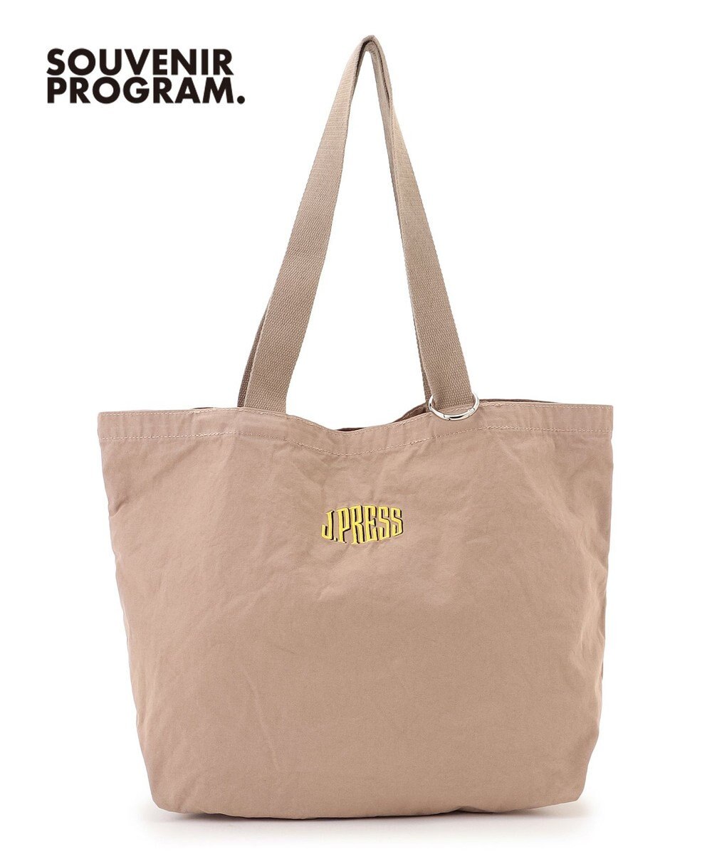 J.PRESS MEN 【J.PRESS ORIGINALS】【UNISEX】Garment Dyed Cotton Embroidery Eco Bag 