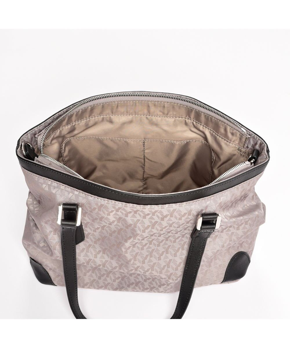 Y'SACCS モノグラム×カウレザー　２ＷＡＹミニトート 