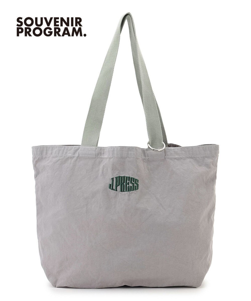 J.PRESS MEN 【J.PRESS ORIGINALS】【UNISEX】Garment Dyed Cotton Embroidery Eco Bag 