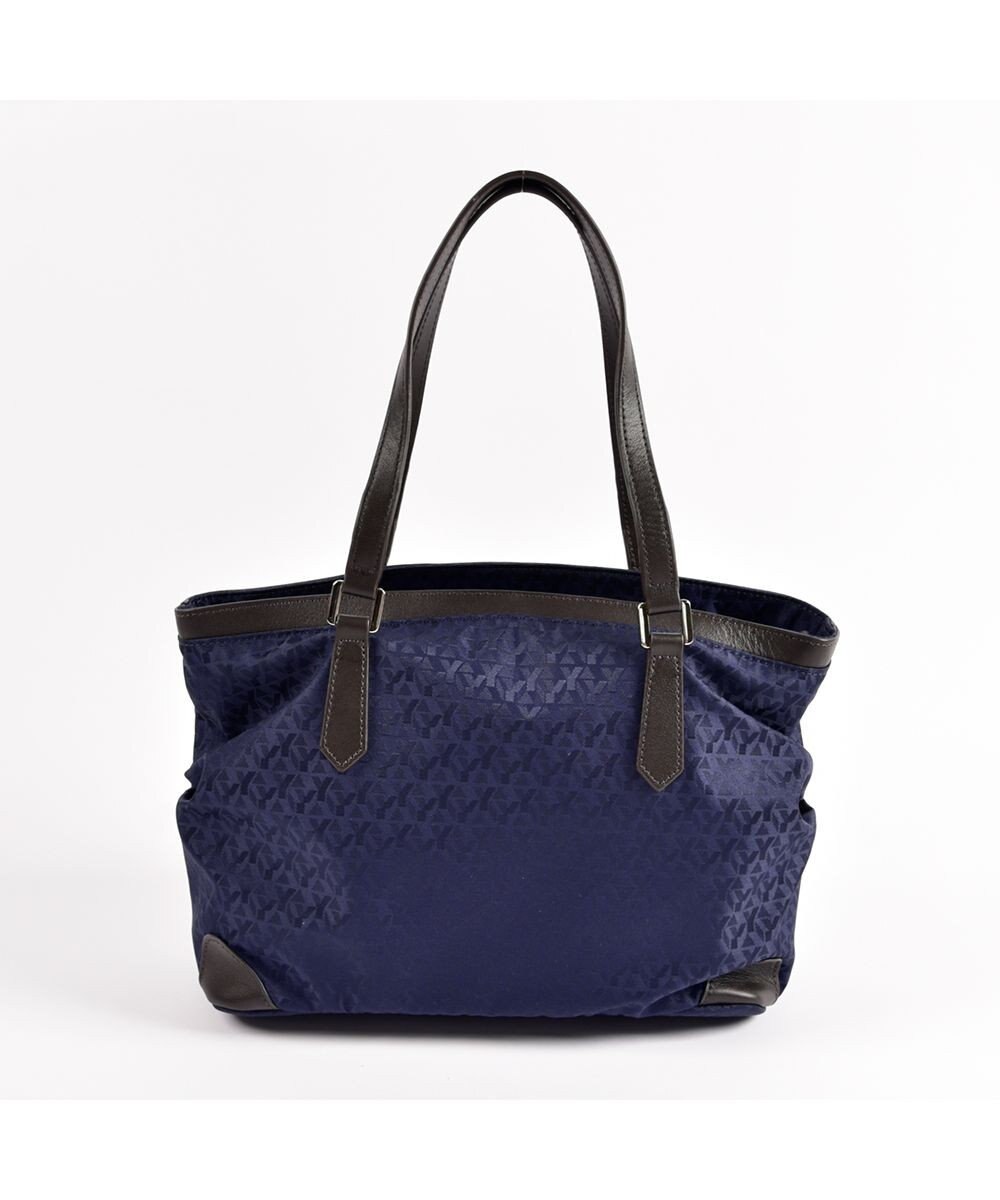 Y'SACCS モノグラム×カウレザー　２ＷＡＹミニトート 