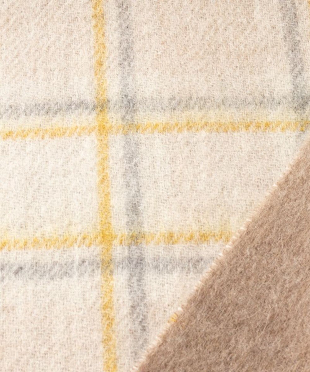 AURORA WEB限定 ウール リバーシブル プチマフラー 