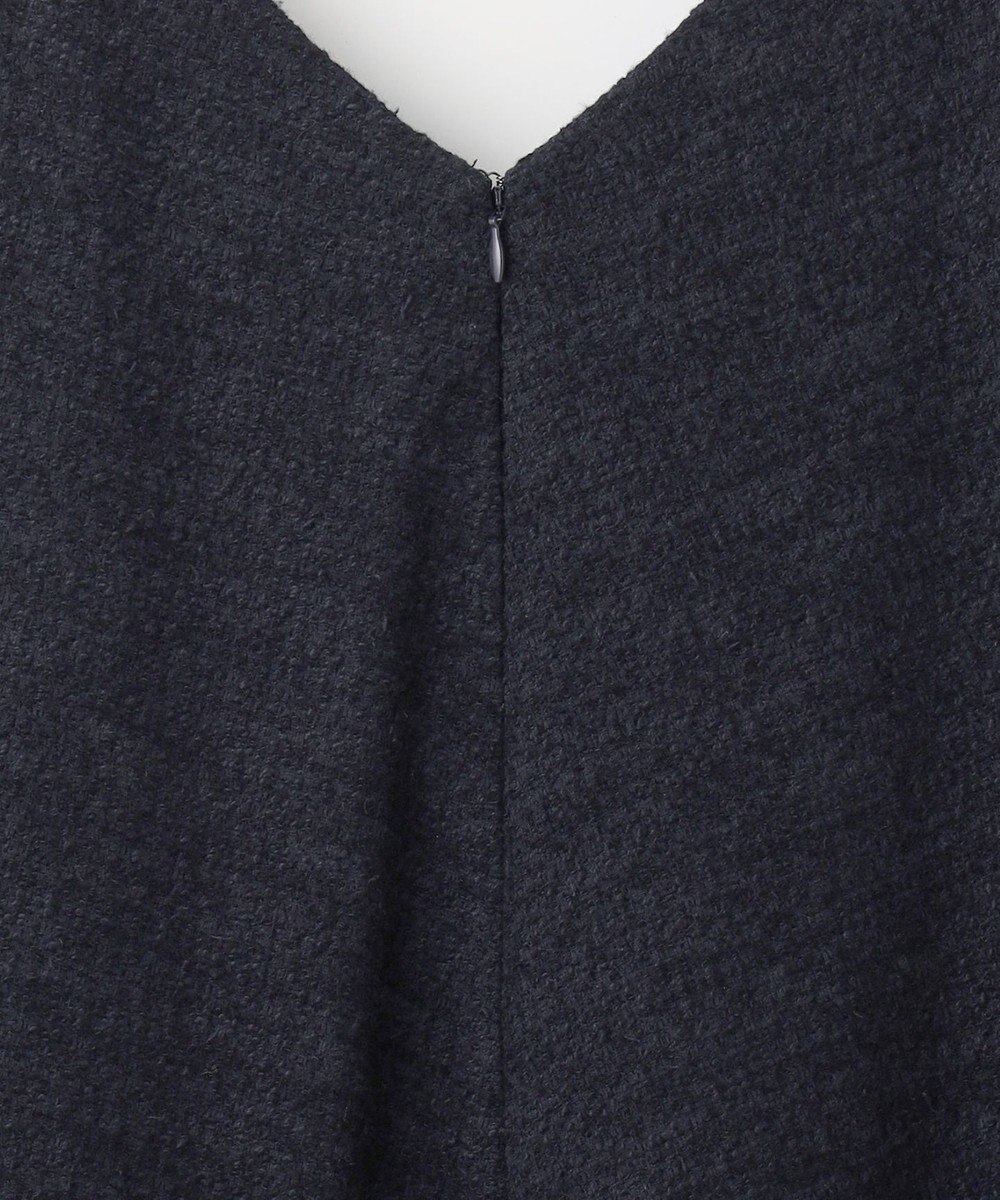 組曲 ファンシーツイード Vネックジャンスカ 