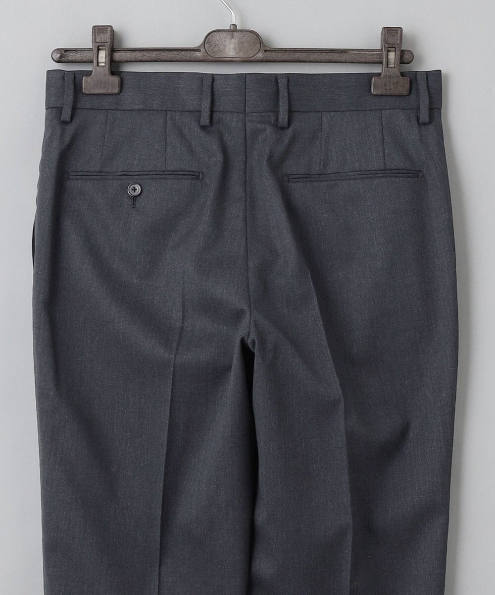 GOTAIRIKU オールシーズン対応【御幸毛織】WOOL×SOLOTEX ストレッチスーツ（グレー無地） 