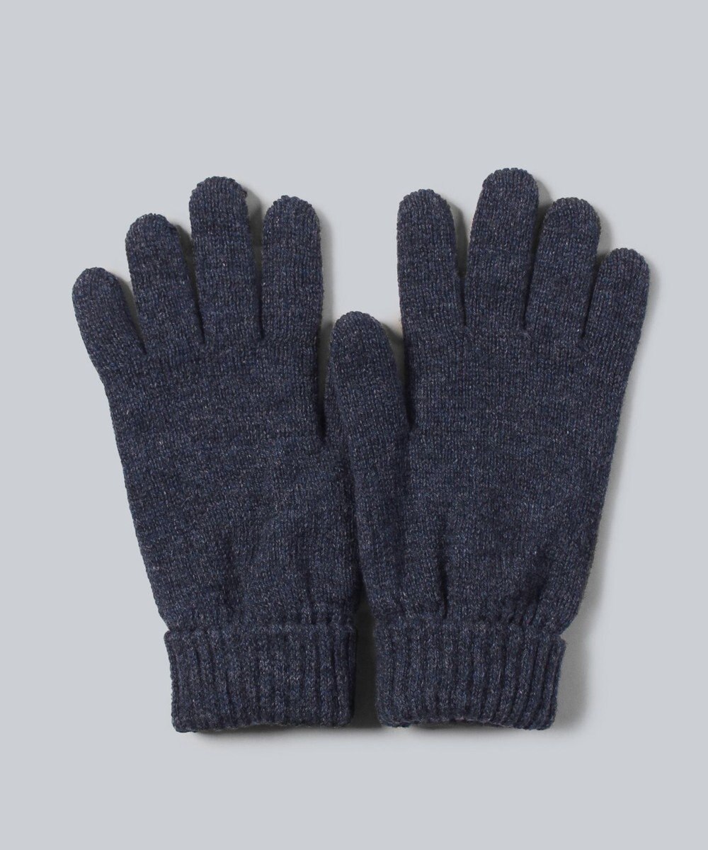 WHITE MAILS 【UNISEX】WOOL PAPER DOUBLE KNIT グローブ 