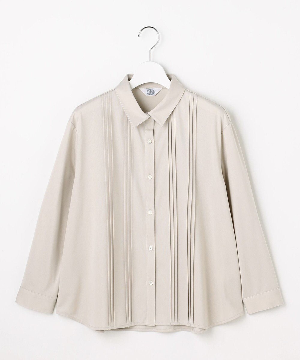 J.PRESS LADIES コンパクトトリコット シャツライク カットソー 