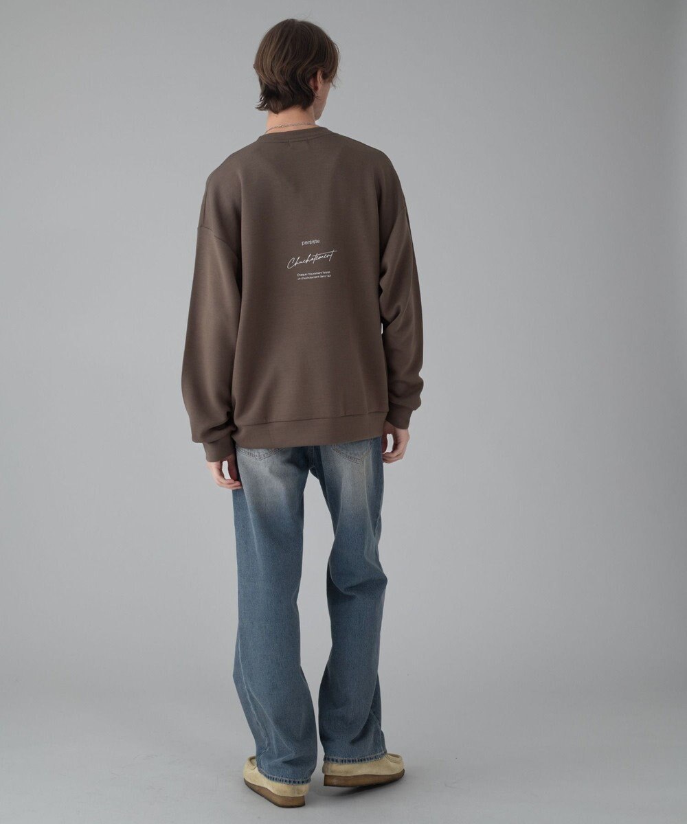 WEGO 【ユニセックス着用ITEM/2点SET/MLサイズ展開】アクセ付きフォトグラフィックプルオーバー 