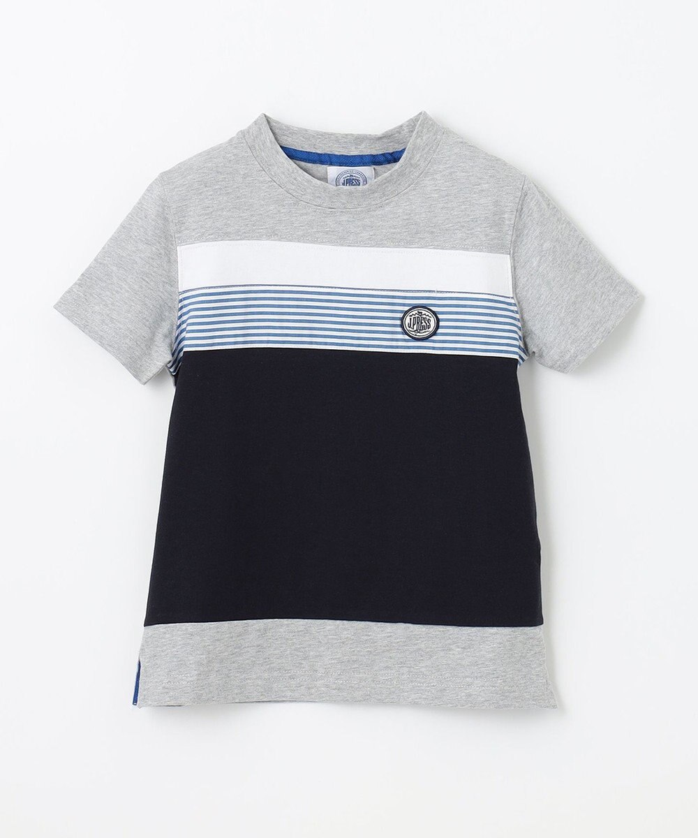 J.PRESS KIDS 【110-130cm】40/2 天竺ブロッキング Ｔシャツ 