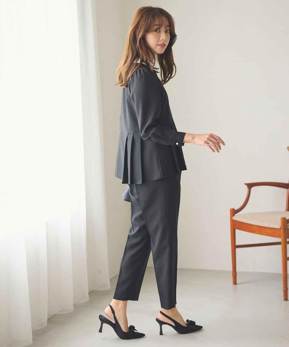 Feroux 【洗える】2WAY 美シルエット セットアップ 