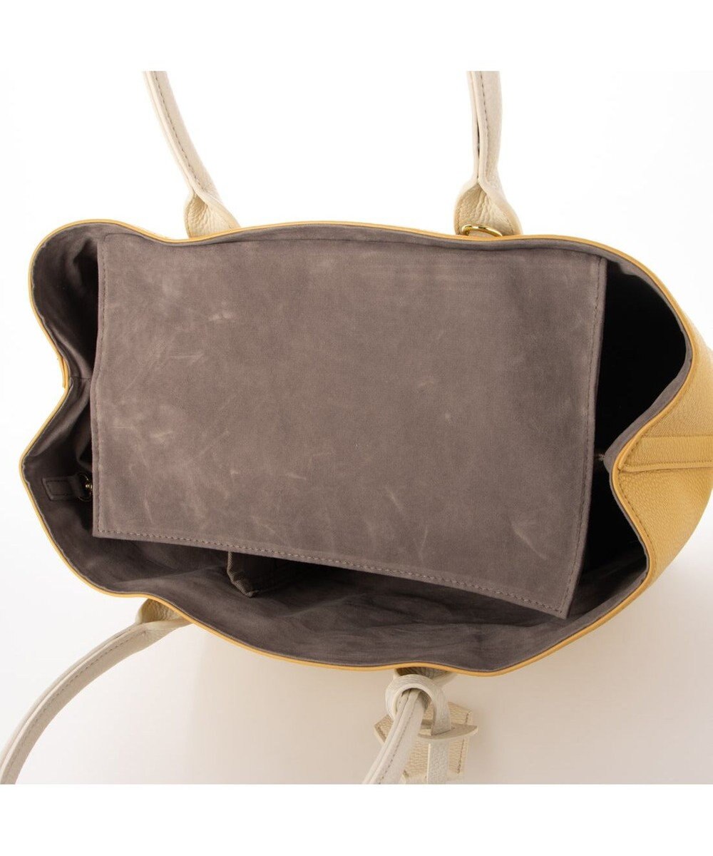 UNBILLION cachecache ショルダー付きパーテーション合成皮革トートL 