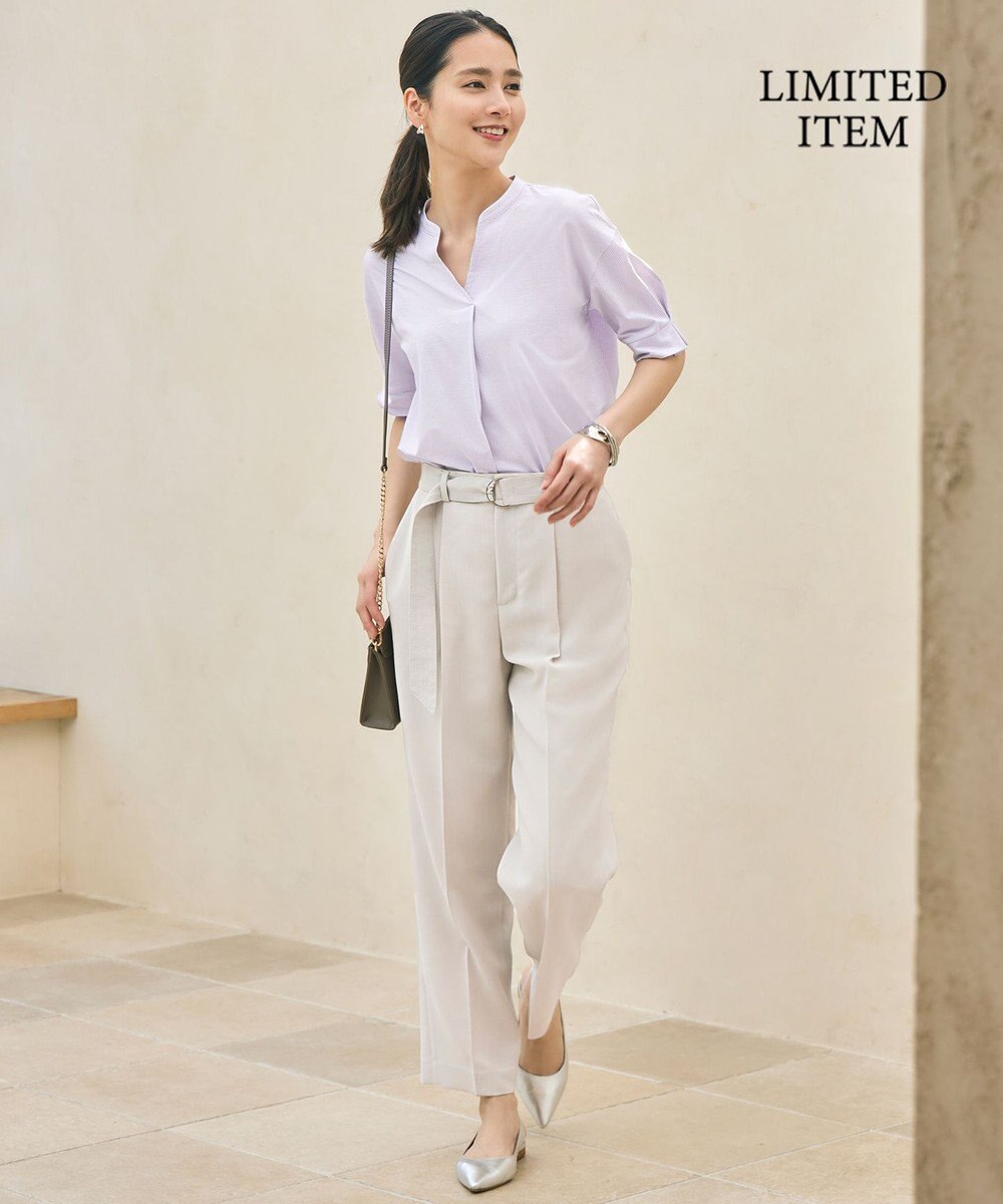 自由区 【WEB限定・洗える】サッカージャージー カットソー 